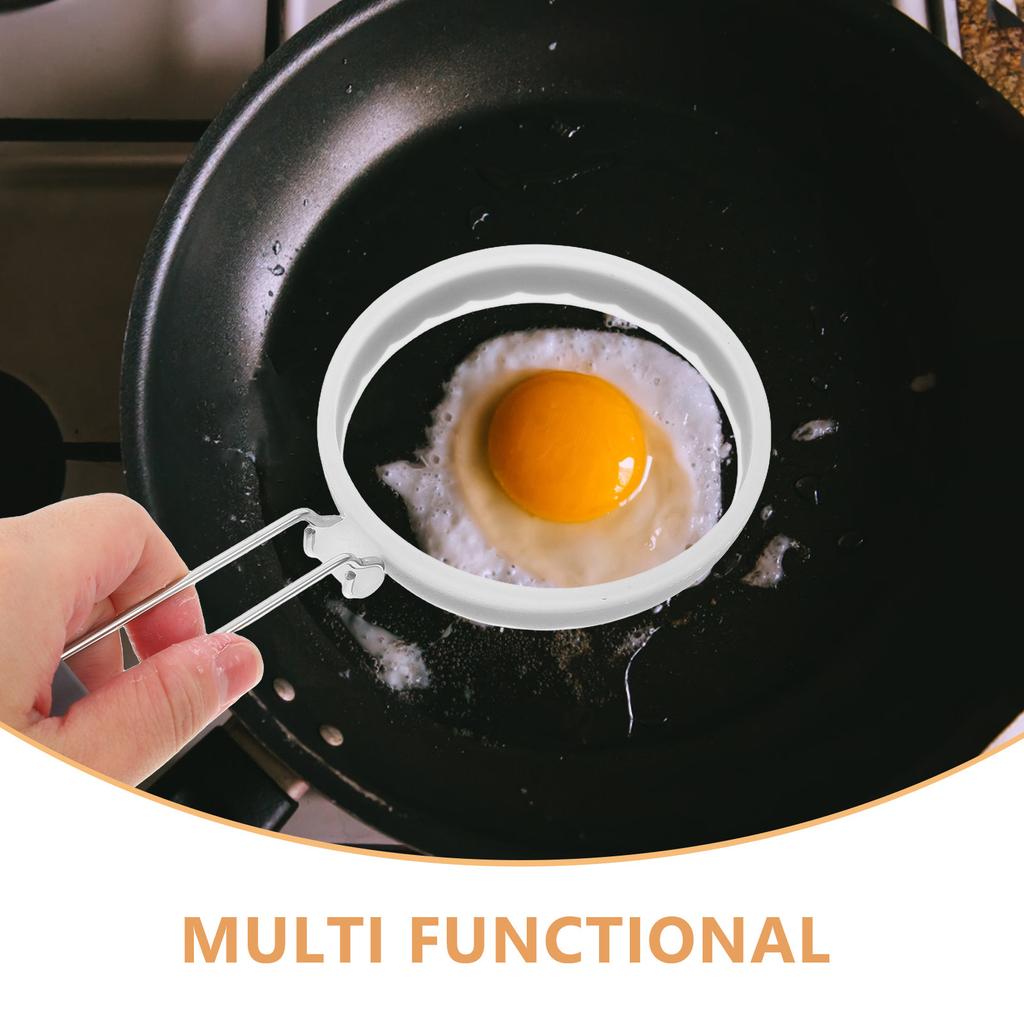 Silicone Egg Cooking Mold Nonstick Omelette Ring Pancake Mold Kitchen Gadget Creative Breakfast Kitchen Supplies