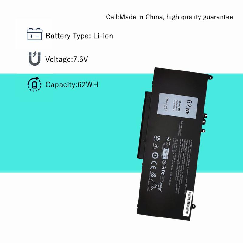 6MT4T 7.6V 62Wh Laptop Battery For Dell Precision 15 3510 M3510 For Latitude E5470 E5570 14 5470 15 5570 7V69Y TXF9M 79VRK