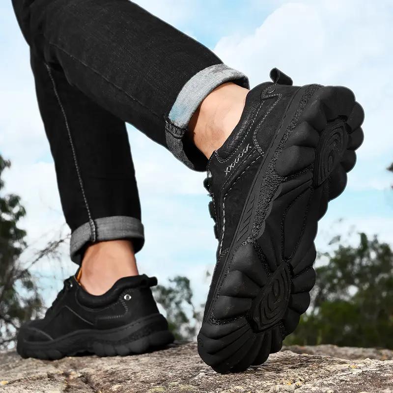 Мужские ботинки из коровьей кожи — фото 14