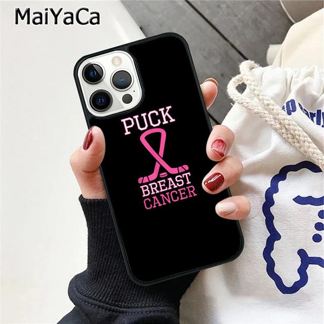 

Ice Hockey Puck Phone Case Cover For iPhone 17 Air 13 14 16 16e 15 pro max plus 11 12 coque iPhone 11pro max