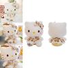 Cute Cartoon Wealthy Kt Cat Plush Toy Doll Pillow Pig Doll Machine Girls Birthday Gift Wholesale 32cm 40cm 50cm 60cm