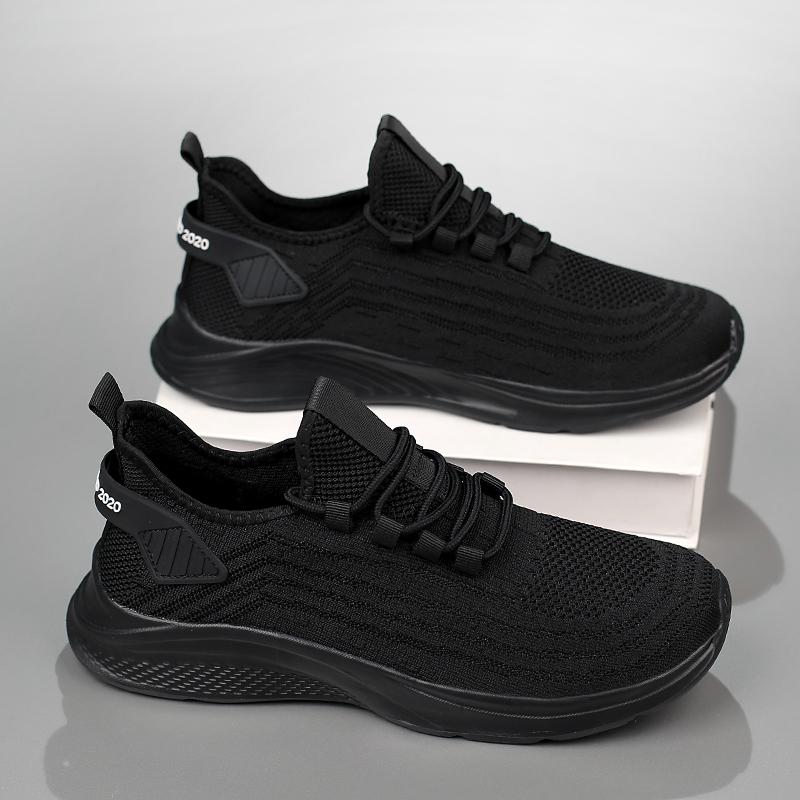 

Men s Running Shoes Are Breathable and Lightweight Suitable for Gym Training Jogging, Outdoor Activities Black Flat Shoes Summer 39 чёрный