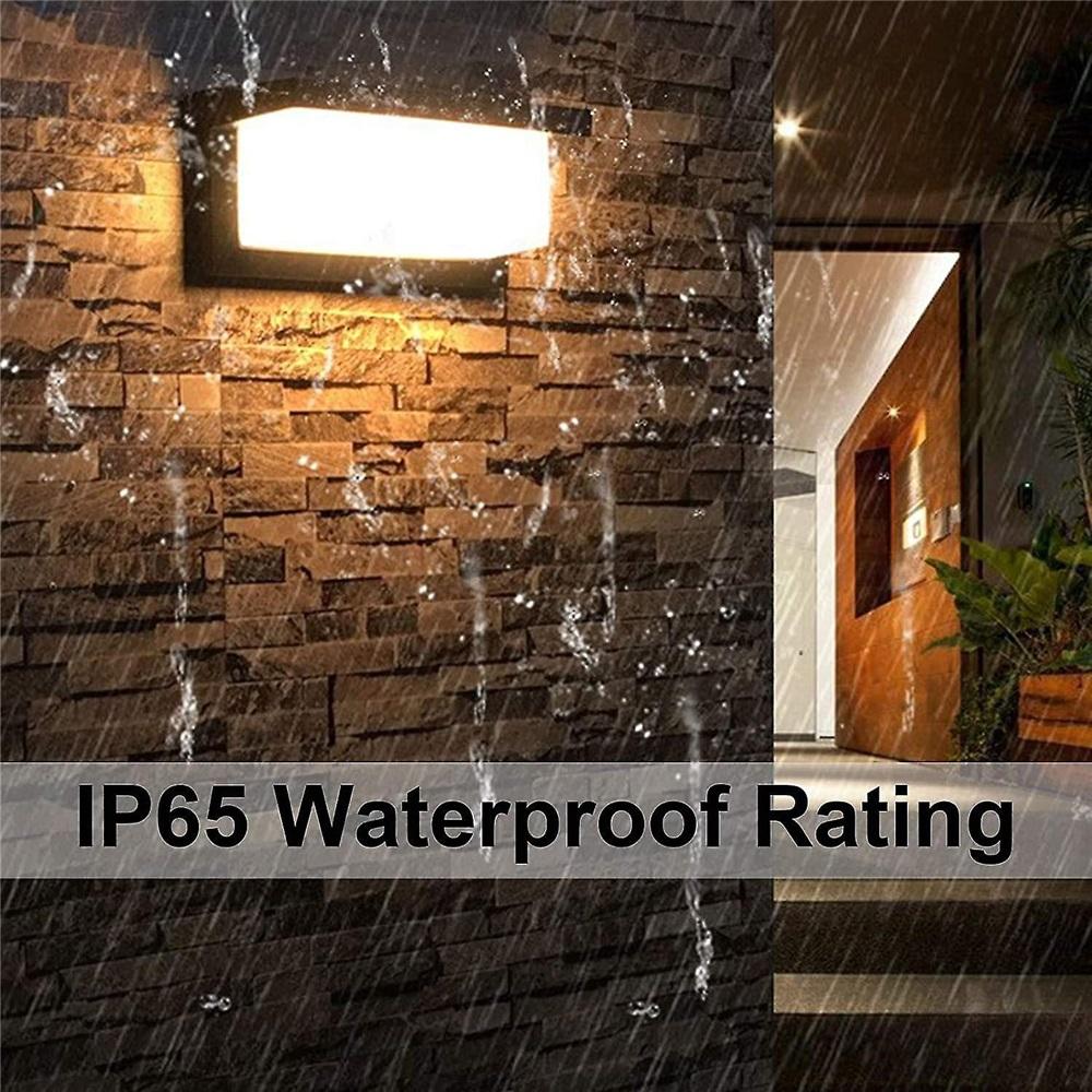 18W LED Wandleuchte Außenlampe Mit Bewegungssensor Modern Aluminium Leuchte Ip65 Wasserdicht Licht Dekorative Beleuchtung Für Garten Weg Flur