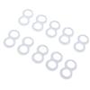 10PCS Silicone Ingrown Toenail Correcting Tool Washable Reusable Paronychia Care Corrector for Keep