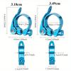 1PC MTB Bike Seatpost Clamp Ultralight Aluminium Alloy Bicycle Seat Post Mount Seatpost Clamp Cycling Accessories