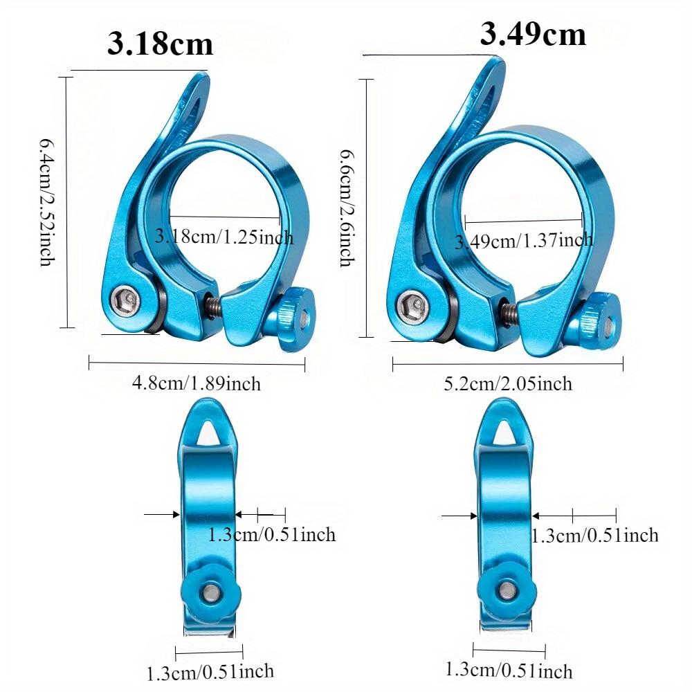 1PC MTB Bike Seatpost Clamp Ultralight Aluminium Alloy Bicycle Seat Post Mount Seatpost Clamp Cycling Accessories