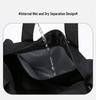 Borsa a tracolla leggera per viaggi e sport con separazione umido/secco