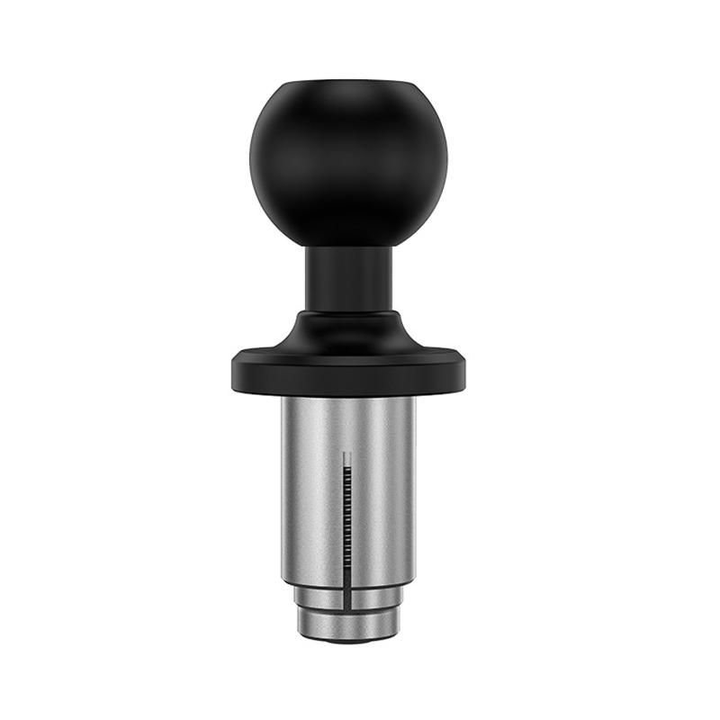 Motorcycle Bike Mount Black Fork Stem Base with 17mm 25mm Ball Head for GoPro insta360 Ball Mount Adapter Mobile Phone Holder R9 25mm Ball Head