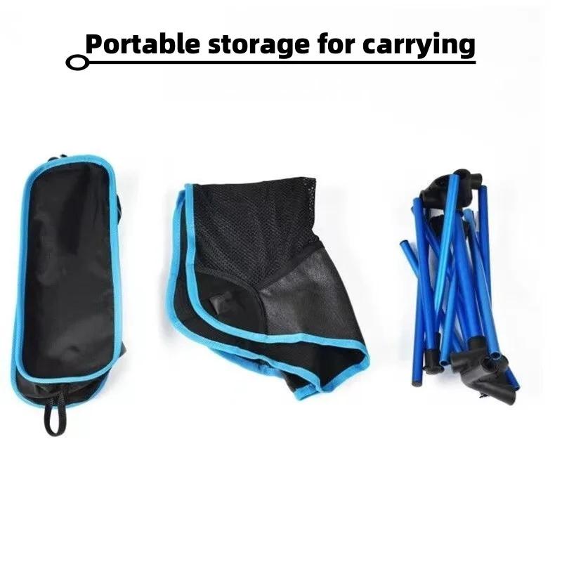 Outdoor Foldable Camping Chairs Set Lightweight folding Chair Ultralight Backpacking Moon Chairs for Garden Picnic Beach Fishing