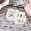 3Pcs 1/12 Dollhouse Miniature Plastic Frame Hand-Woven Storage Basket Decoration