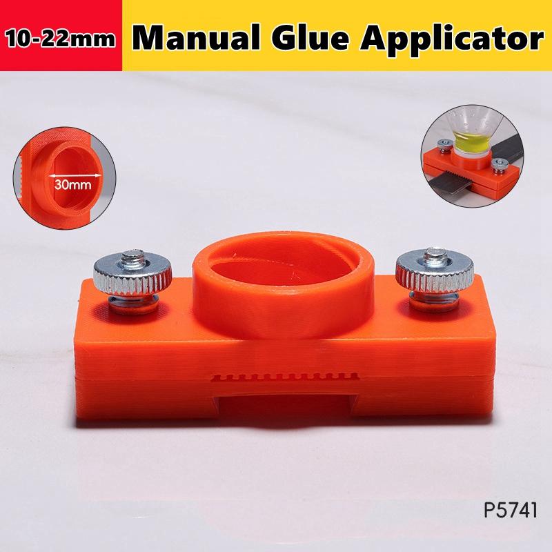 Woodworking Edge Banding Glue Applicator Board Brush Glue Limiter Multi Functional Installation Fixture Adjustable Manual Tools
