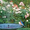 Outdoor Solar Fountain 5V 3W Built-in 1200mAh Battery Fountain with 6 Nozzles DIY Floating Bird Bath Fountain IP65 Waterproof
