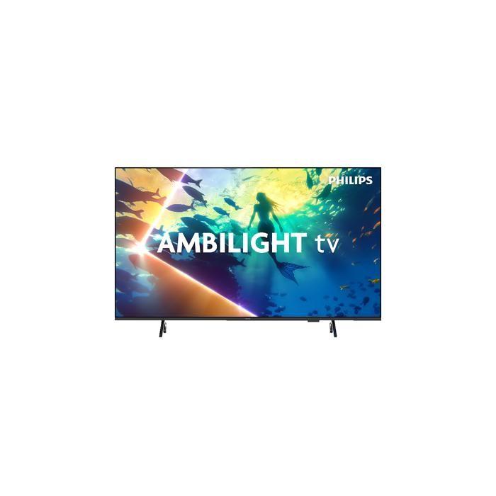 Téléviseur 4K - PHILIPS - 55PUS8010/12 - Ambilight 3 Côtés - 55 Pouces - Smart TV Titan OS