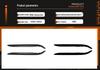 BMW E46 3 Series 1998-2004 Headlight Eyebrows Stickers - Exterior Trim Accessories