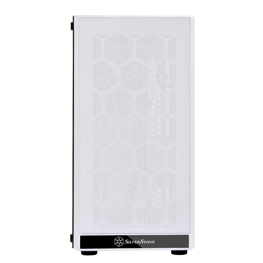 SilverStone Precision Series Tempered Glass Panel PC Case SST-PS15W-G