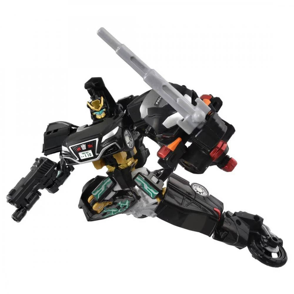 

Tomica Tomica Job Labor Tjbdx Unite Police Braver Zero Undercover Patrol Car Black Bike Combined Set