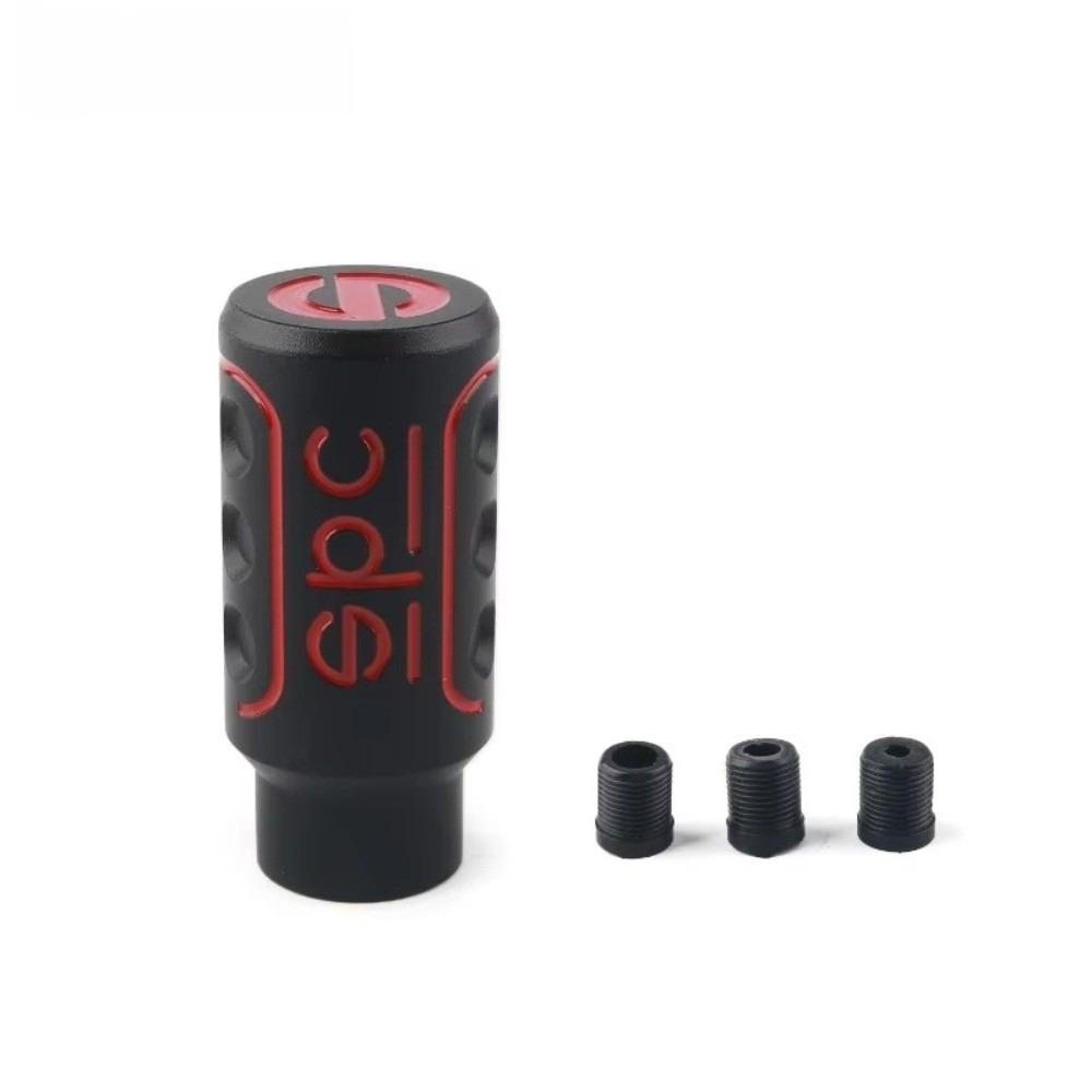 Aluminum Material Manual Transmission Gearstick Shifter Knob  Manual Transmission Vehicles black-red