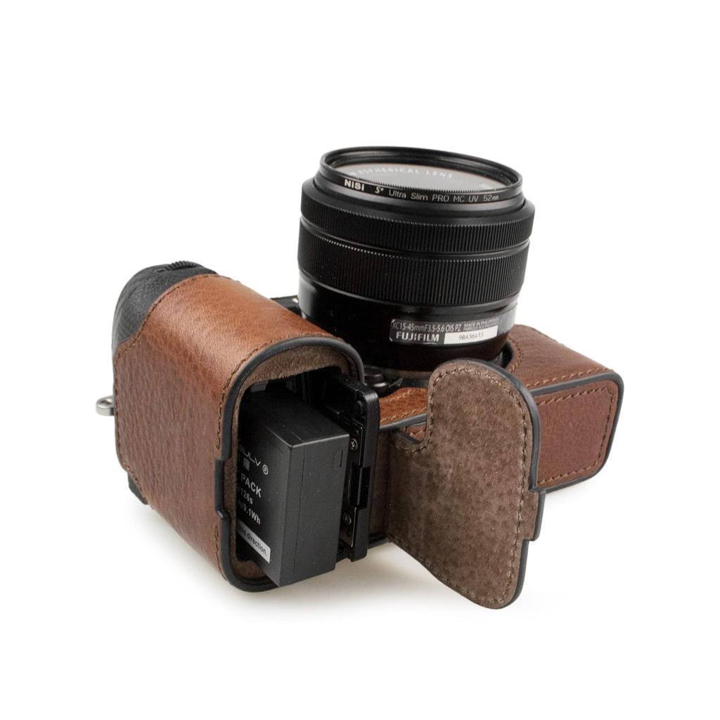 Kinokoo FUJIFILM XS10 Digital Camera Case, XS10 Body Case, XS10 Camera Case, Genuine Leather (Brown)