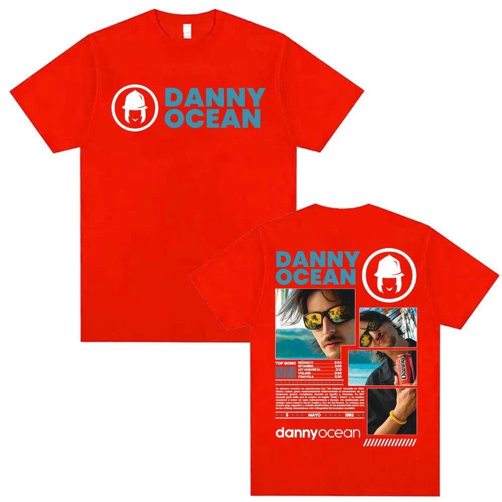 

Rapper Danny Ocean 2026 Reflexa Tour Tshirts for Men Women Harajuku Gothic High Street T Shirt Casual ONeck Oversized Tshirt M
