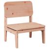 VidaXL Chaises de jardin lot de 2 60x52,5x72 cm bois massif de douglas, siège de jardin, chaise d'extérieur, chaise de 859325