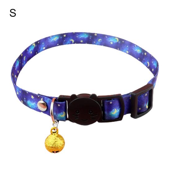 Haustier Kragen Druck Anti-Erstickung Sicher Schnalle Abtrünnigen Haustier Katzen Hunde Halsbänder mit