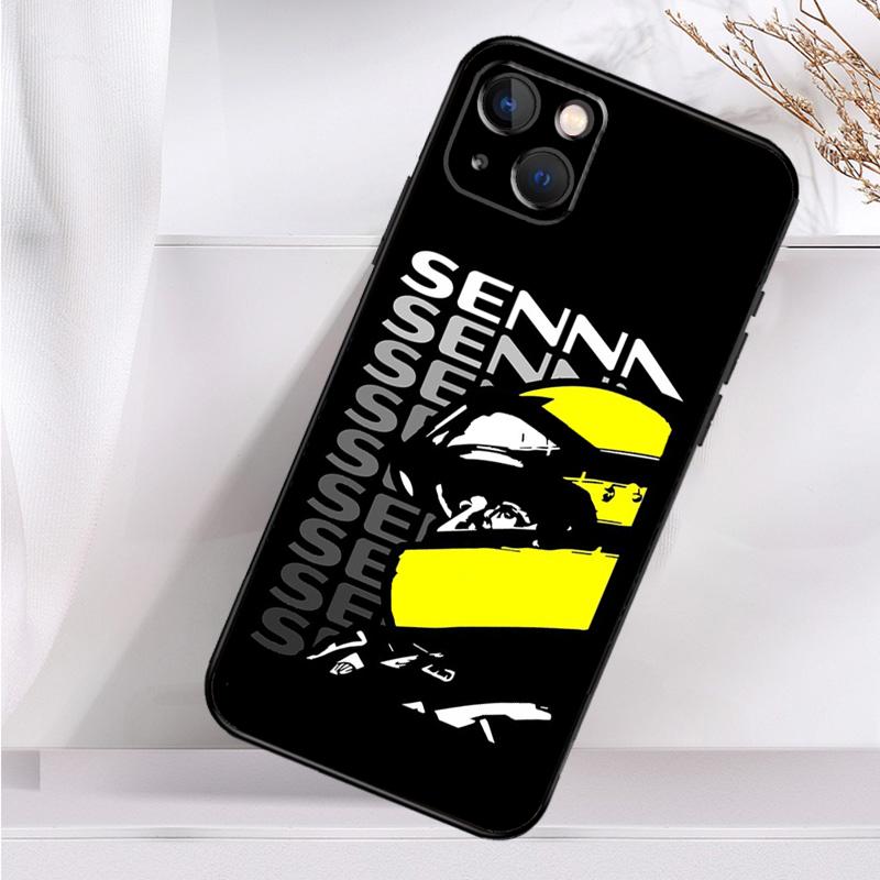 

Чехол для телефона Ayrton Senna F1 Racing для iPhone 14 13 12 11 16 15 Pro Max Plus Mini 7 8 X XR XS Max, мягкий чехол iPhone 14