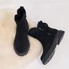 Women's Winter Mid-Tube Plus Velvet Thickened Warm Cotton Shoes