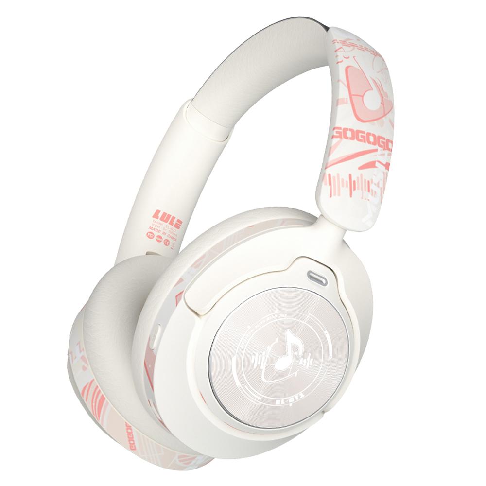 

EL-GT1 Wireless Stereo Bluetooth-compatible Headphone Over-Ear ANC Gaming Music Headset Pink