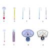 Liquid-In-Glass Aquarium Thermometer for Aquarium FishTank Accurate Floating Laboratory Thermometer