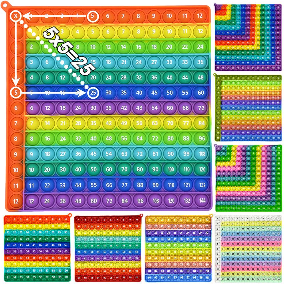 Grenzüberschreitendes pädagogisches Mathe-Spielzeug für Kinder: Whack-a-Mole Multiplikations-Pop