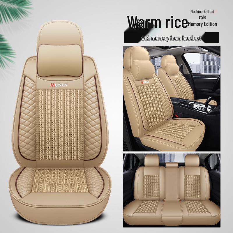 All-Season Leather Seat Covers for Honda Accord 7th to 10th Gen