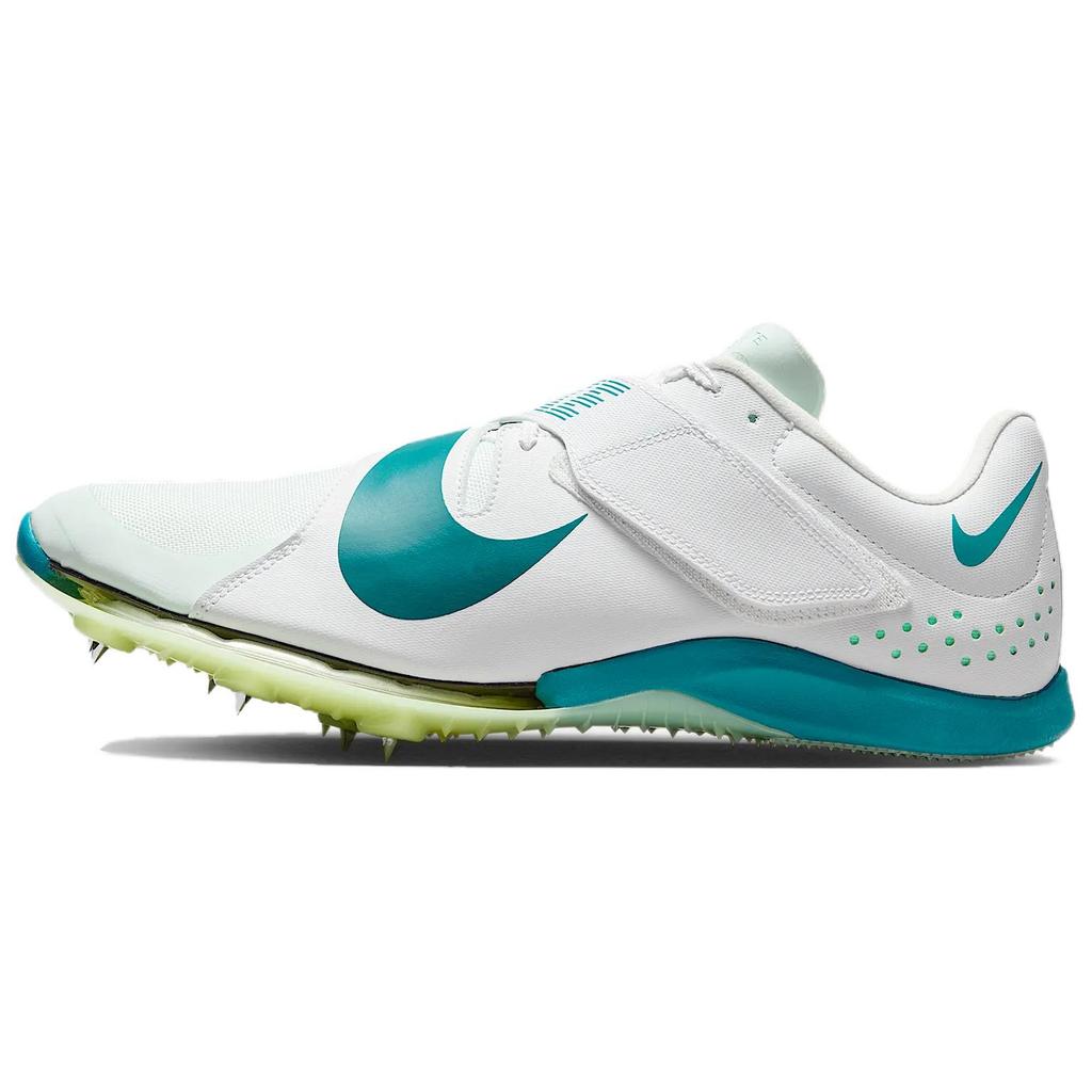 Nike Zoom Skok do dálky Elite Bílá Jasně smrková Unisex tenisky Sotva zelená FZ9326-100