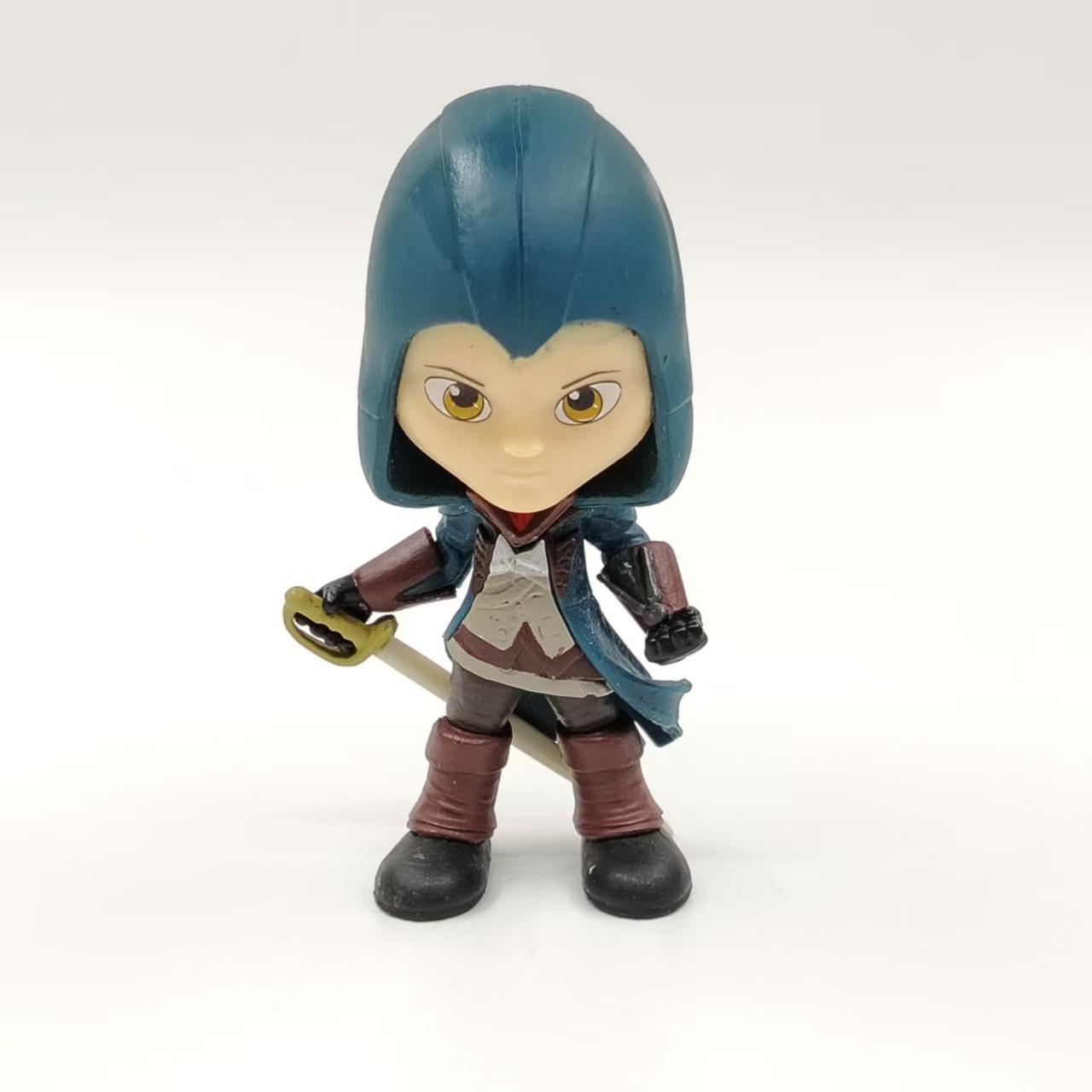 

8-10cm Assassin Creed Original Action Figures Connor Evie High Quality Game Figure Limited Collection Toys Kids Best Gifts PVC s Poseable Articulated