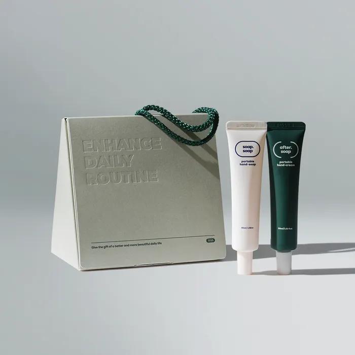 

Набор для ухода за руками Sofsof из 2 предметов - Жидкое мыло для рук и Крем