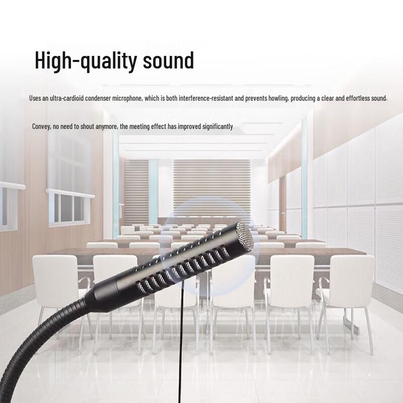 Runpu RP-YXD216 Desktop Gooseneck Wired Microphone (CN version)