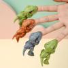Mini Moving Joint Finger-Biting Dinosaur Keychain - Tyrannosaurus Rex Toy Model Ornament Gift