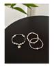 Elegant Pearl Star Pendant Bracelet for Women - Light Luxury Silver Wristband Jewelry