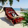 Asciugamano da Spiaggia Stampato FC Spartak Trnava, Asciugamano Grande Morbido ad Asciugatura Rapida per Spiaggia Campeggio Nuoto