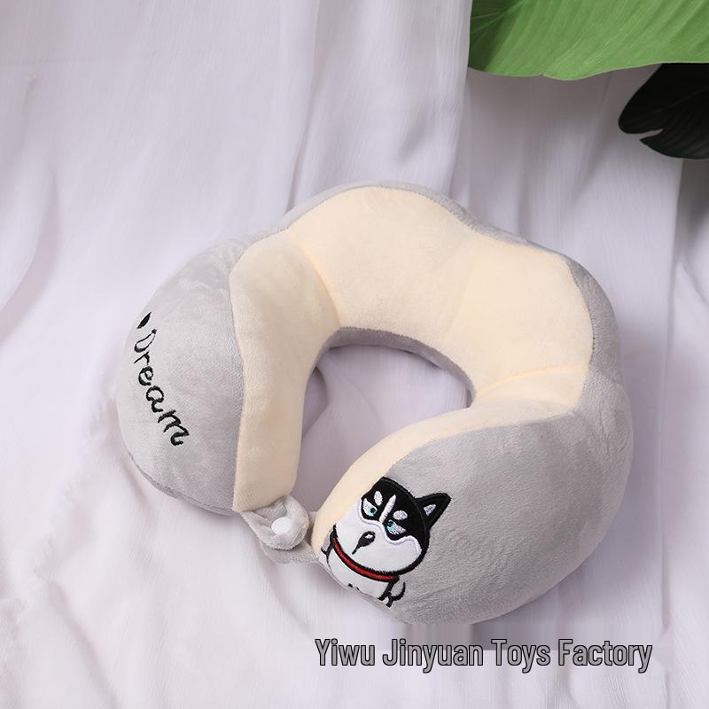 Ergonomic U-Shaped Neck Pillow for Office, Car, and Airplane