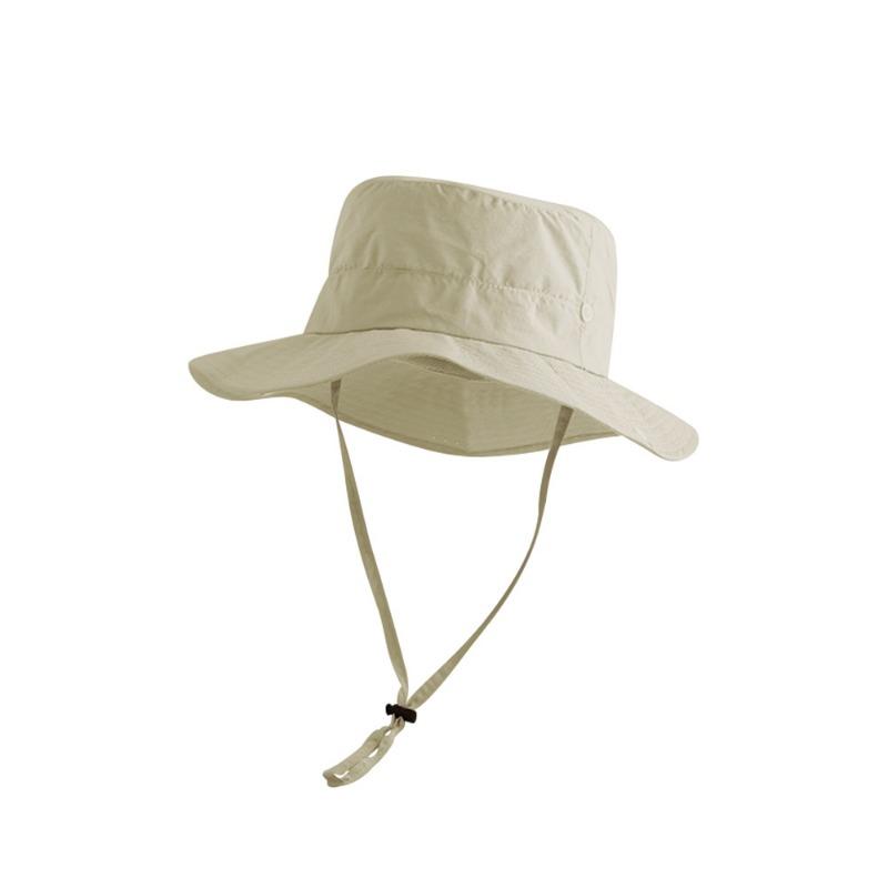 Summer Quick-drying Bucket Hat Men's and Women's Crimped Sun Hat Outdoor Sun Protection Breathable Lightweight Folding Sun Hat