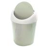 Desktop Trash Can Small Mini Plastic Table Garbage Bin with Swing Lid for Living Room Coffee Table S