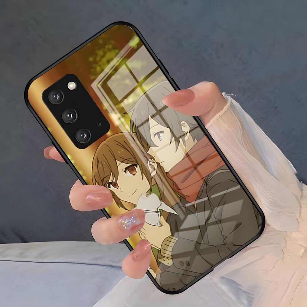 Anime Horimiya Phone Case For Samsung S26 S25 Plus S20 S20 Plus S22 Ultra S23 FE S21 Plus S21 Ultra Glass Cover