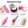 50/100/200 Stück Wattebällchen Nagellackentferner Reinigungsgerät Make-up Watte Nagelkunst Alkohol Desinfektion Zubehör