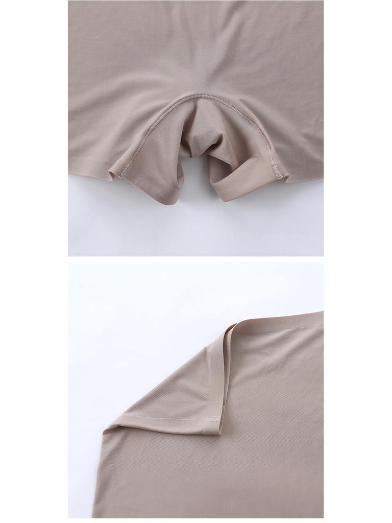 Women's Summer Ice Silk Anti-Exposure Seamless Boxer Briefs
