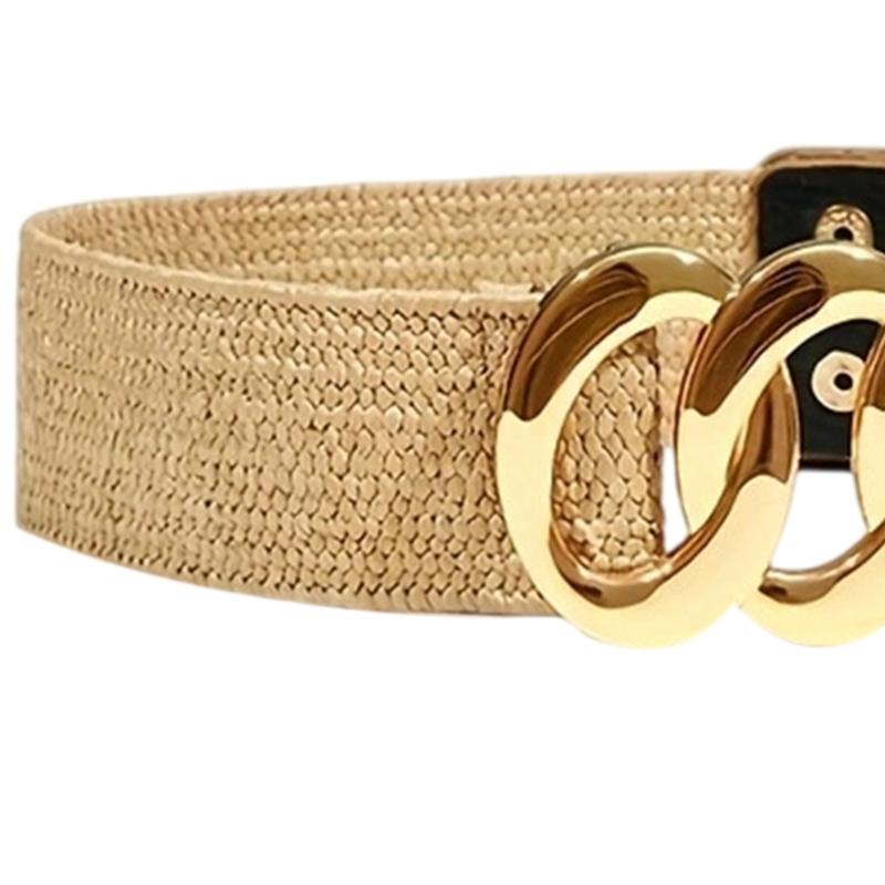 Stretchable Waist Belt Flexible Buckles Waistband For Women Wedding Daily Wear Or Formal Occasion Dress Corset Belt