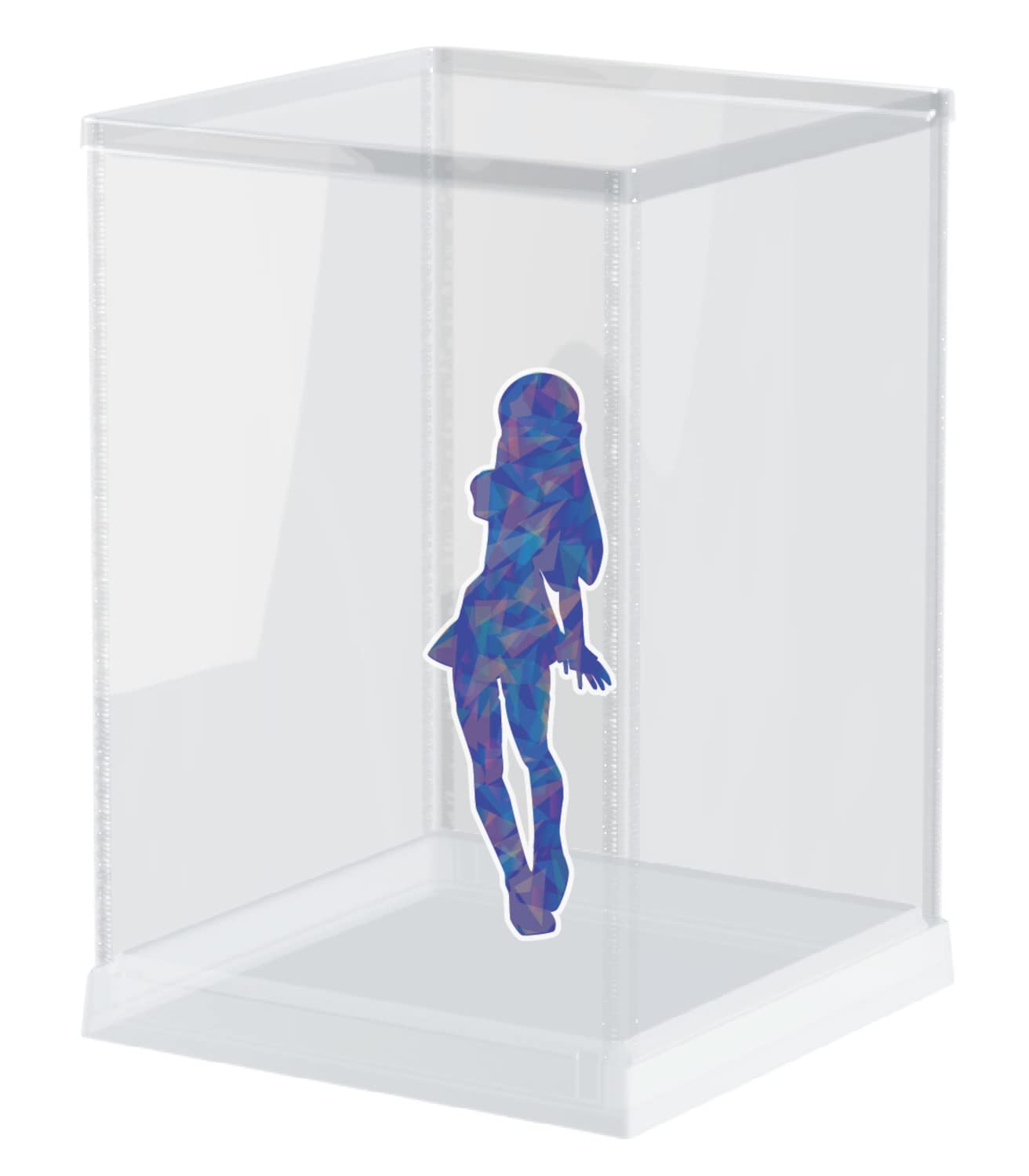 

Hobby Base Premium Parts Collection Model Cover Plus Clear Base W15 x D15 x H19cm K100CL Display Case Small, Color, PVC, (internal dimensions),