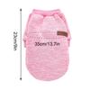 Warm Dog Sweater Fleece Sweatshirt Clothes For Puppy Fall Pet Sweatshirt For Winter Fall Walking Running Camping Wedding