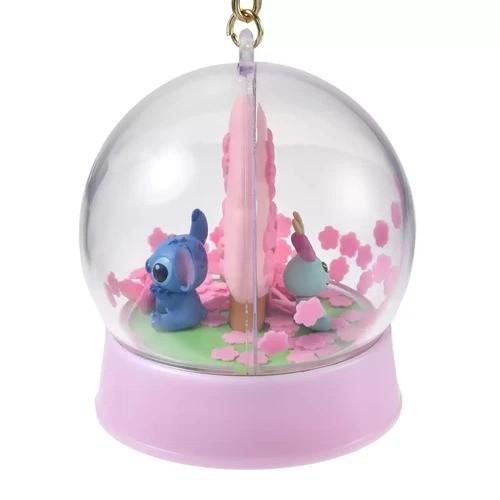 Disney store Japan Tokyo Stitch Scrump Sakura Diorama Keychain 2026
