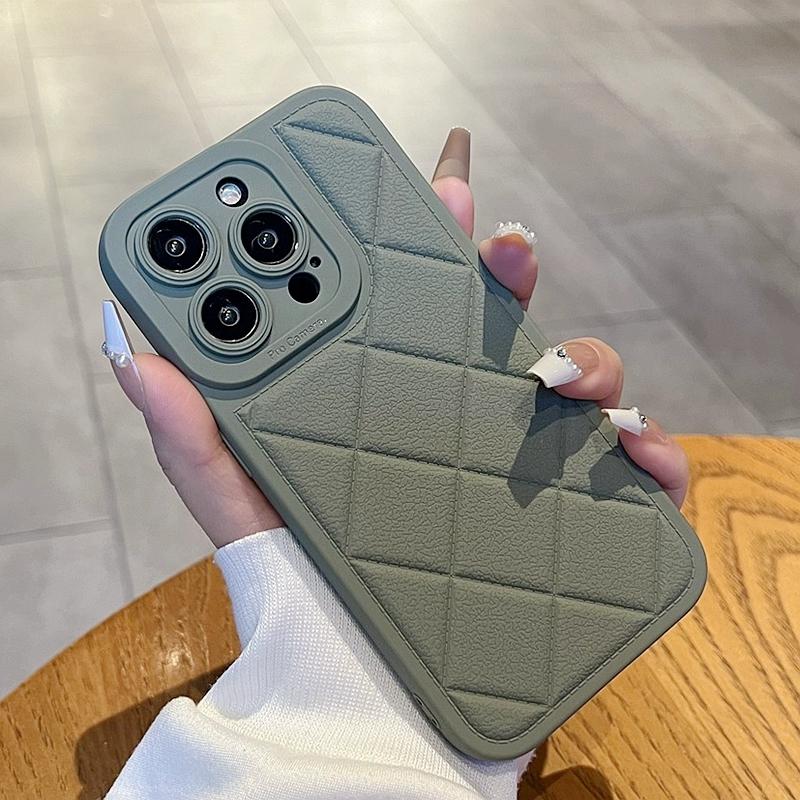 Weiche Flüssigsilikon-Telefonhülle für iPhone 11 12 13 14 15 Pro Max Plus XS X XR Max Stoßfeste Stoßstangenrückseitenhülle