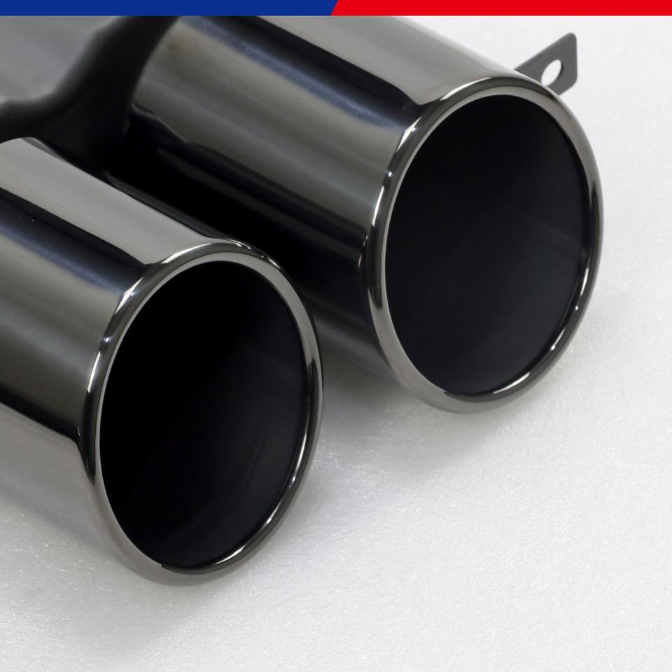 Stainless Steel Quad Exhaust Muffler with Carbon Fiber Tailpipe for 2020-2023 BMW G20/G28
